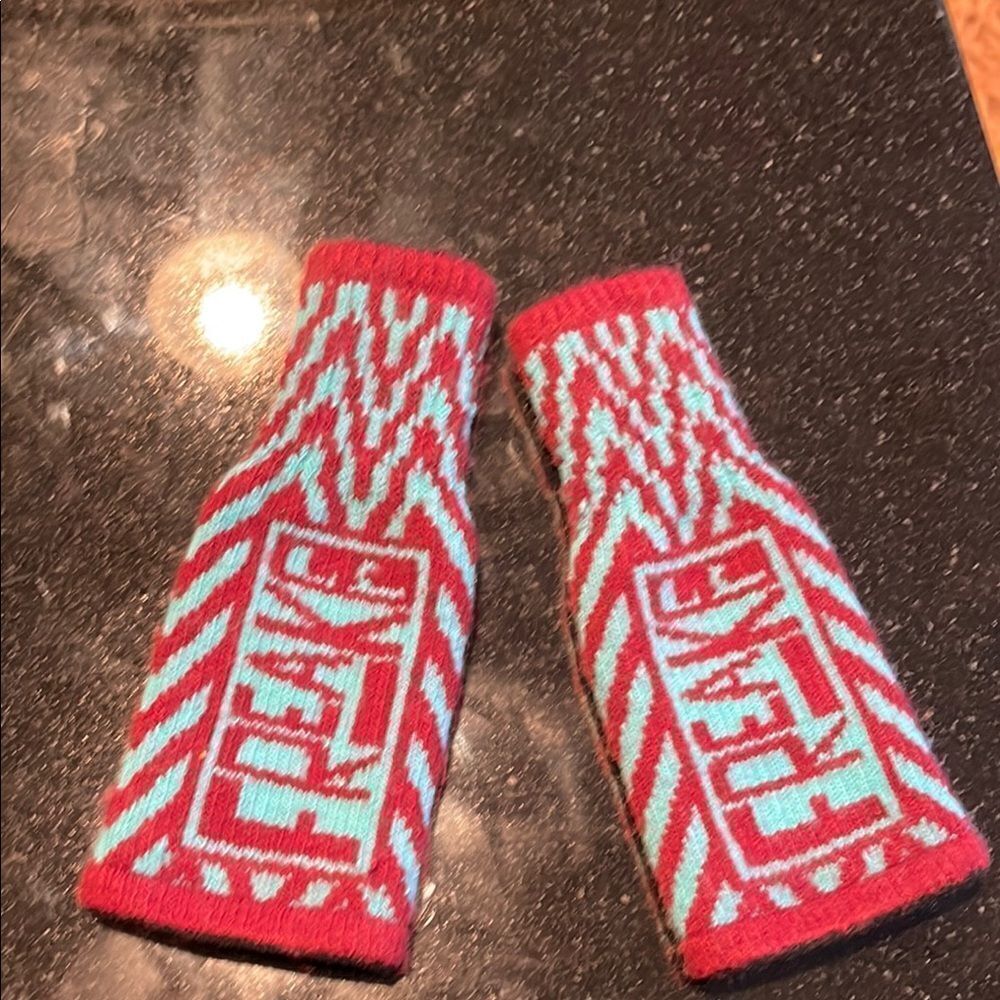 Red and Blue Freaker Cozy